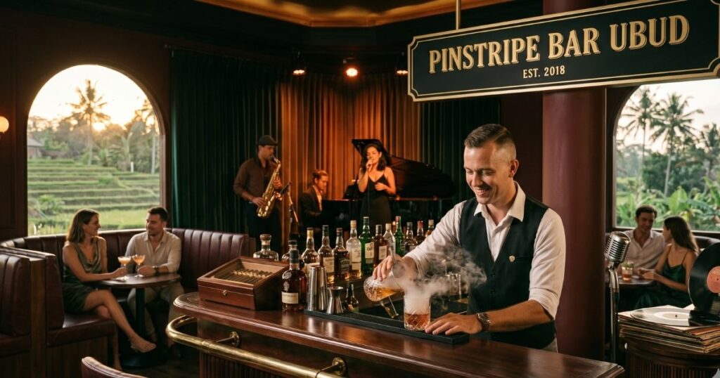 Pinstripe Bar A Journey Back to the 1930s in the Heart of Bali